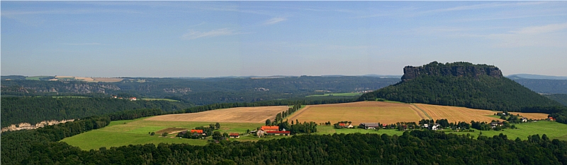 view from castle Koenigstein
